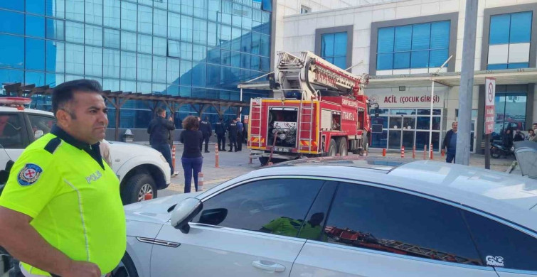 Sinop'ta Hastanede Yangın Paniği