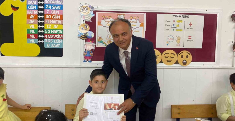 Sinop’ta öğrenciler karne sevinci yaşadı