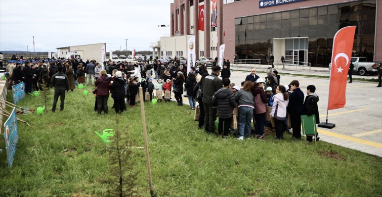 Sinop'ta Orman Haftası'nda 5 Bin 700 Fidan Toprakla Buluşturuldu