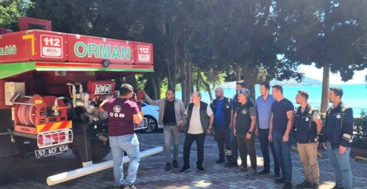 Sinop’ta orman yangınlarıyla mücadele için kurumlar el ele verdi