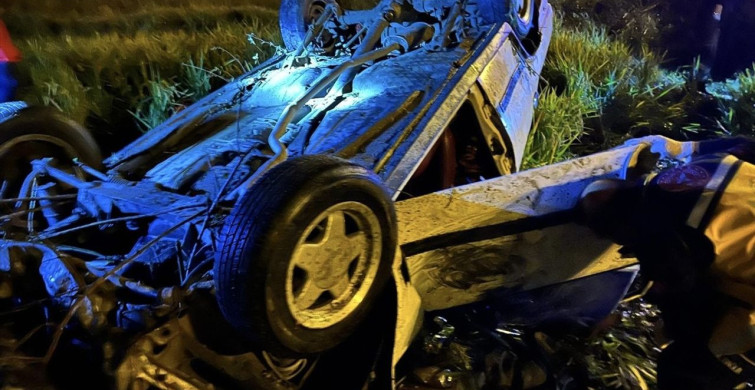 Sinop'ta Otomobil Kazası: 1 Ölü, 1 Yaralı