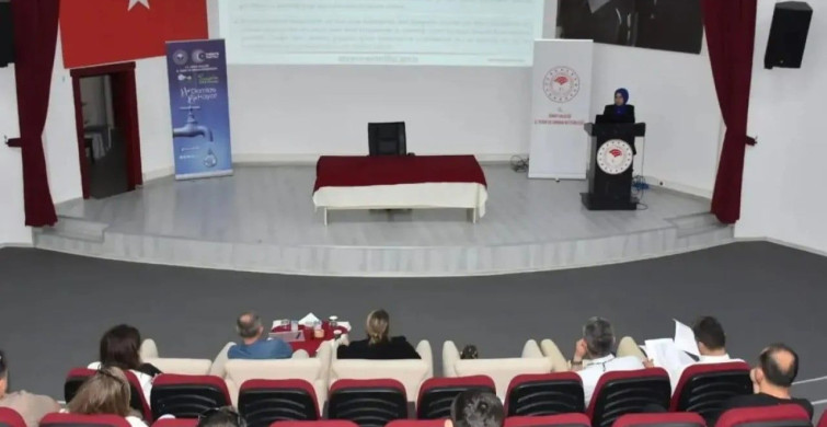Sinop'ta su verimliliği belgesi eğitim ve bilgilendirme toplantısı yapıldı