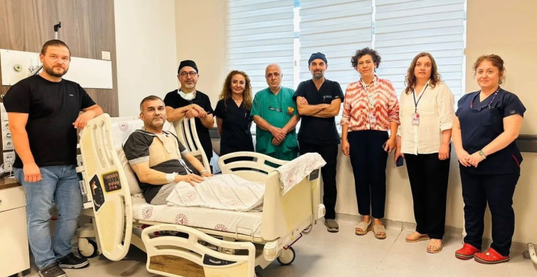 Sinop'ta tatil yapan vatandaş başarılı bypass ameliyatı geçirdi
