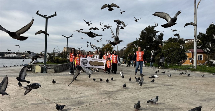 Sinop'ta Toprağa Saygı Yürüyüşü Düzenlendi