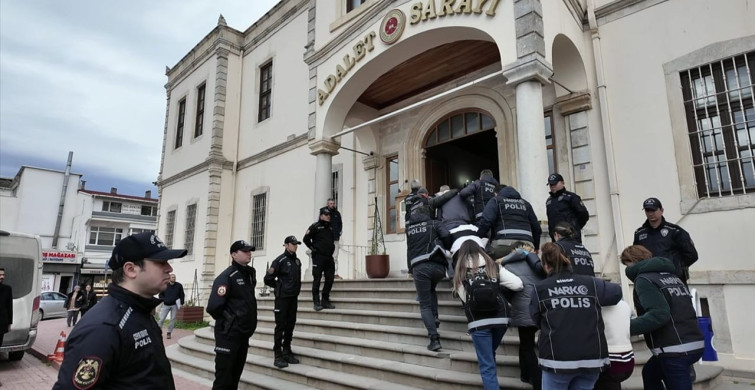 Sinop'ta Uyuşturucu Operasyonu: 10 Tutuklama