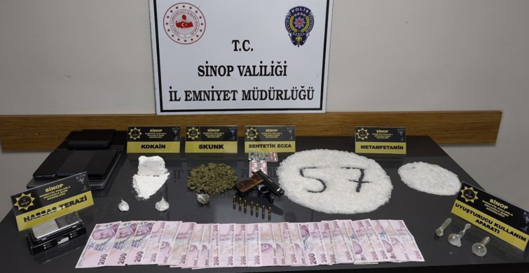 Sinop'ta Uyuşturucu Operasyonu: 7 Tutuklama