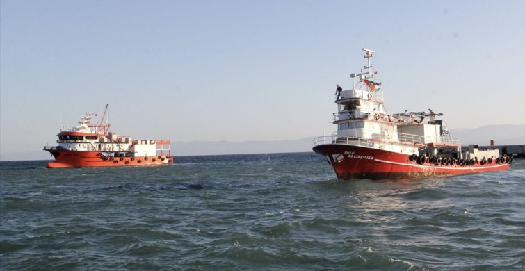 Sinop'tan Küresel Sumud Filosu'na Destek