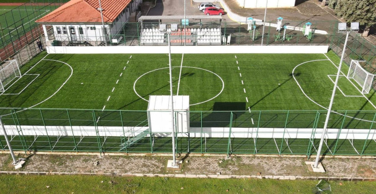 Şirinköy Görme Engelliler Futbol Sahası Yenilendi