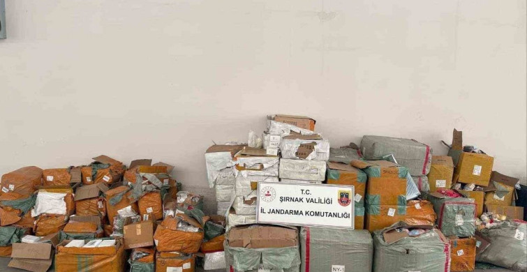 Şırnak'ta dev kaçakçılık operasyonu: 77 milyon liralık kaçak ürün ele geçirildi