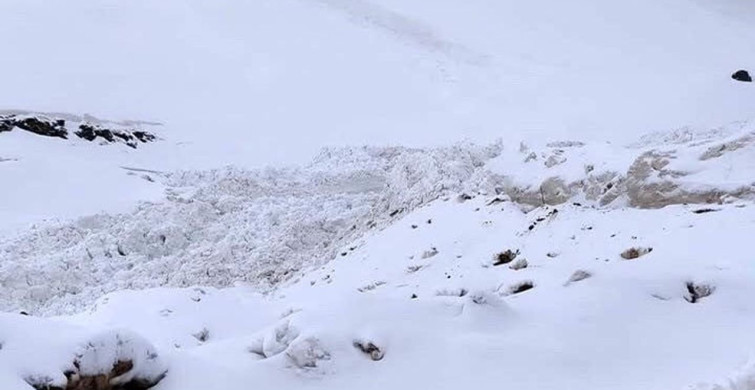 Şırnak'ta İlkbahar Kar Yağışı ve Çığ Olayı