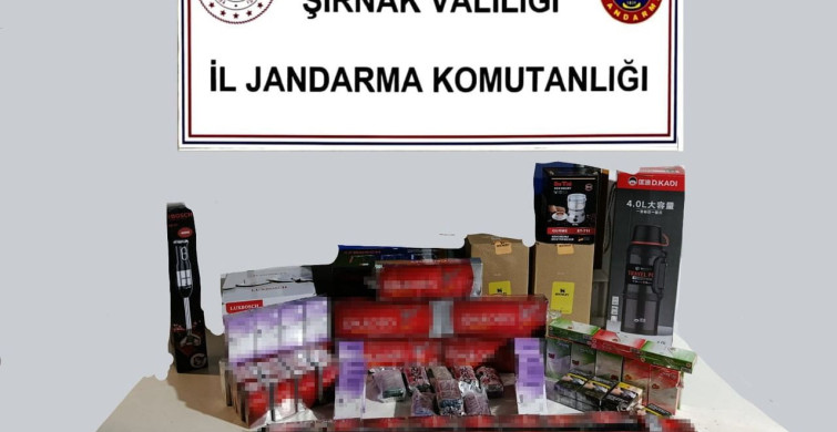 Şırnak'ta Jandarmadan Kaçakçılık ve Narkotik Operasyonu