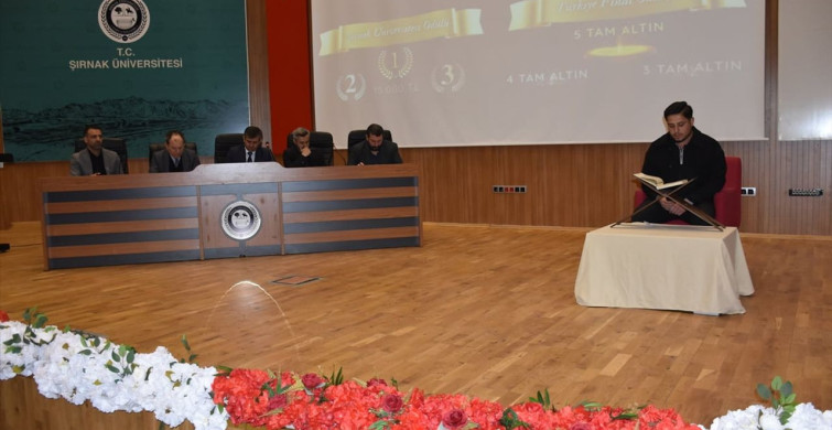 Şırnak'ta Kur'an-ı Kerim Yarışması Gerçekleşti