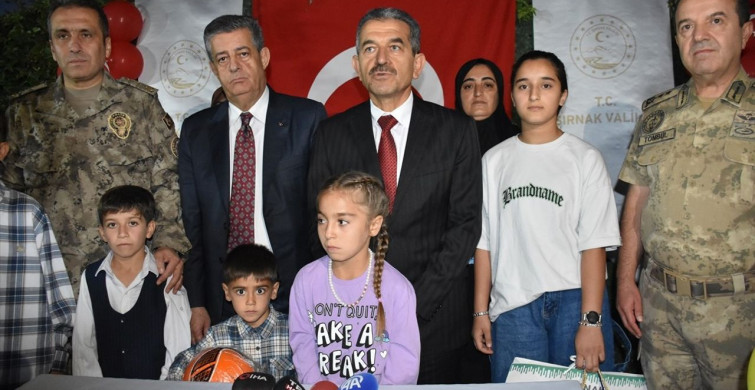 Şırnak'ta Şehit Çocukları İçin Özel Doğum Günü Kutlaması