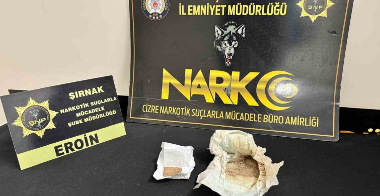 Şırnak’ta Uyuşturucu Satıcılarına Operasyon