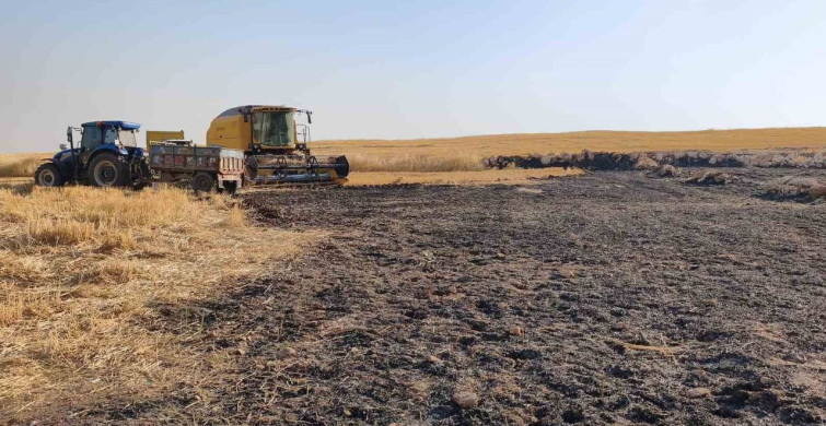 Şırnak’ta uyuyan çoban anız yangınında ağır yaralandı
