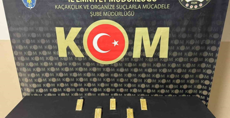 Sırt Çantasında 8 Kilogram Kaçak Altın Bulundu