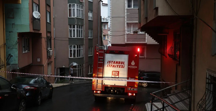Şişli’de korku dolu anlar: Yangın çıktı yaralılar var