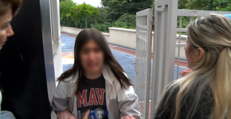 Şişli'de LGS sınavına girmeden önce yanlış okula gelen öğrenci gözyaşlarına boğuldu