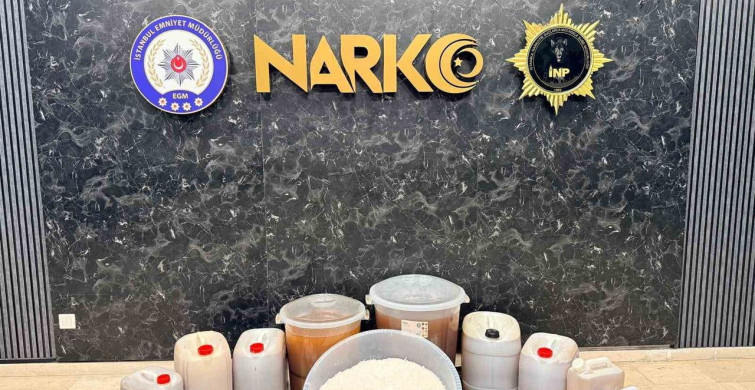 Şişli'de uyuşturucu operasyonu: 239 kilo uyuşturucu ele geçirildi