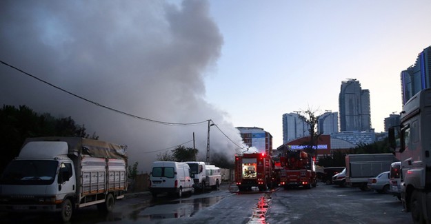 Şişli'de Yangın 