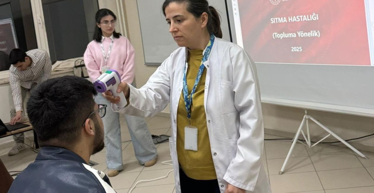 Sıtma Farkındalık Eğitimi KYK Yurdu'nda Gerçekleşti