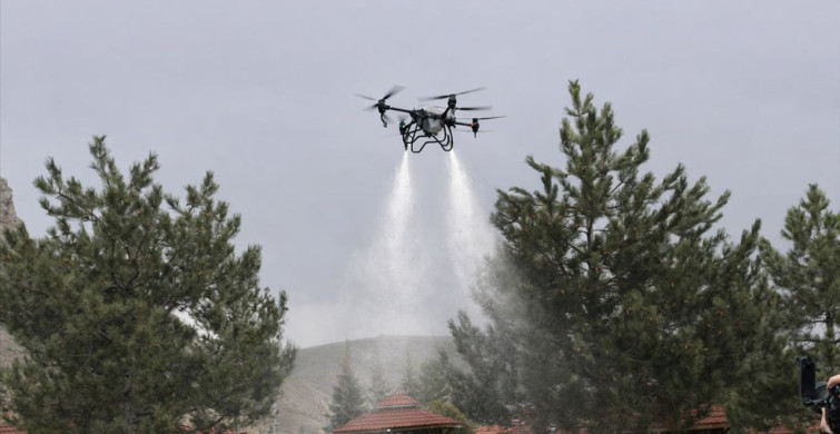 Sivas Belediyesi Dronla Haşere Mücadelesi Başlattı