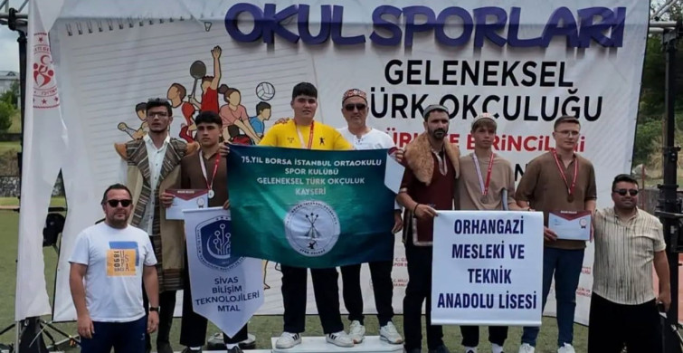 Sivaslı okçu Türkiye ikincisi oldu