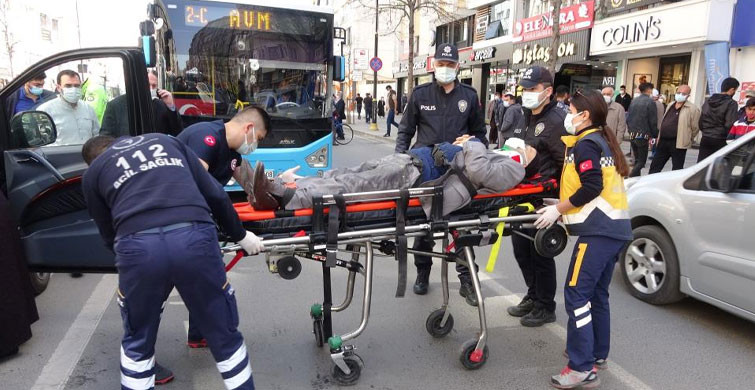 Sivas’ta 2 Otomobil İşlek Caddede Çarpıştı: 1 Yaralı