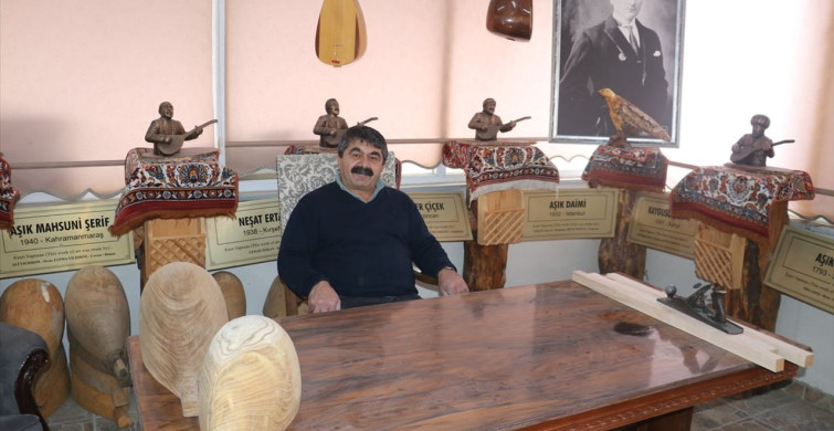 Sivas'ta Bağlama Yapım Kursuyla Geleneksel Sanat Yaşatılıyor