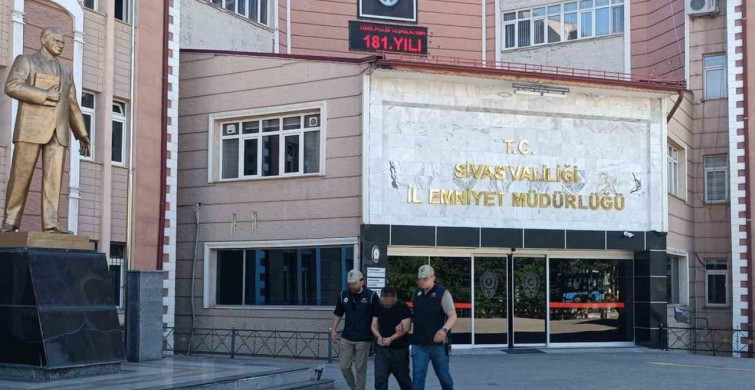 Sivas'ta FETÖ hükümlüsü yakalanarak cezaevine gönderildi