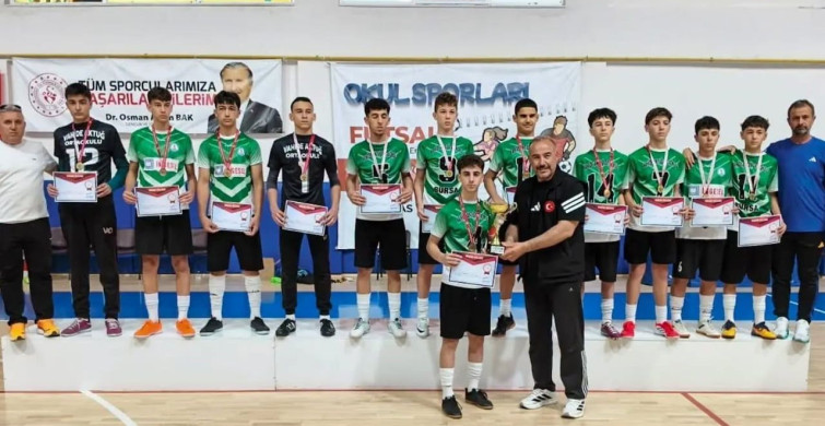 Sivas’ta futsal yıldız erkekler Türkiye şampiyonası sona erdi