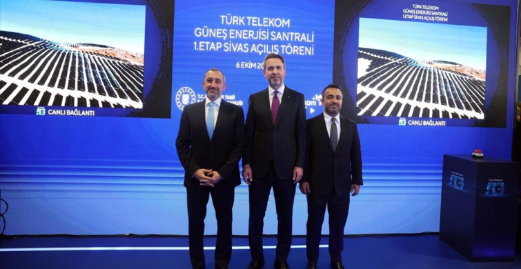 Sivas'ta Güneş Enerjisi Santralinin Açılışı 5G ile Gerçekleştirildi