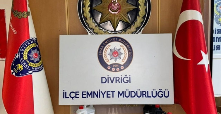 Sivas'ta Kaçak Etil Alkol Operasyonu