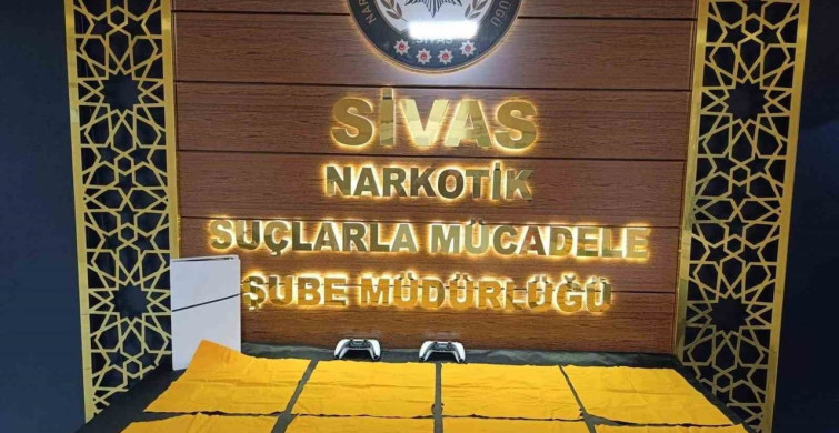 Sivas'ta Oyun Konsoluna Gizlenmiş Uyuşturucu Operasyonu