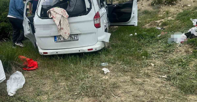 Sivas’ta takla atan otomobilde 5 kişi yaralandı