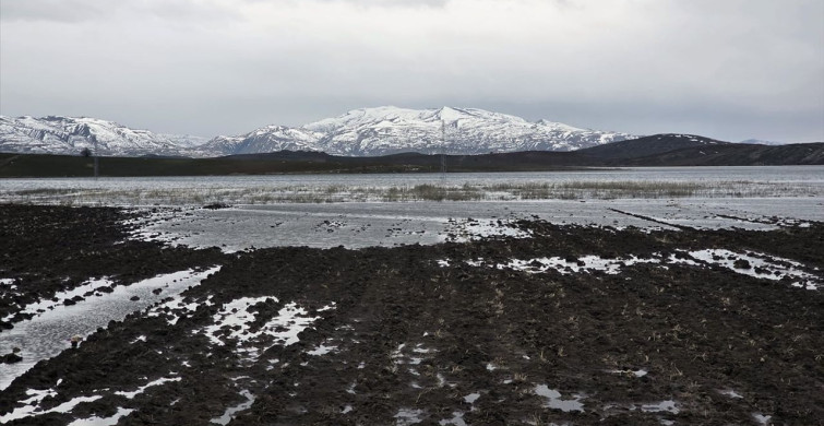 Sivas'ta Tarım Arazileri Su Altında Kaldı