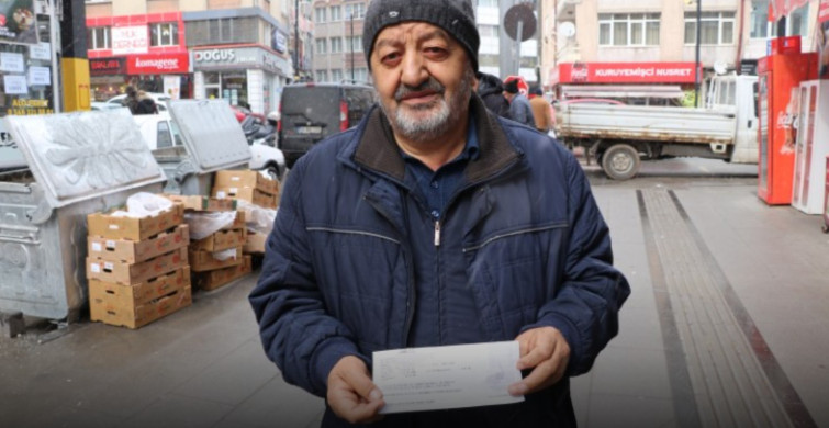 Sivas’ta yanlışlıkla gelen 20 bin TL’yi iade eden Hüseyin Gülmez dolandırıldı