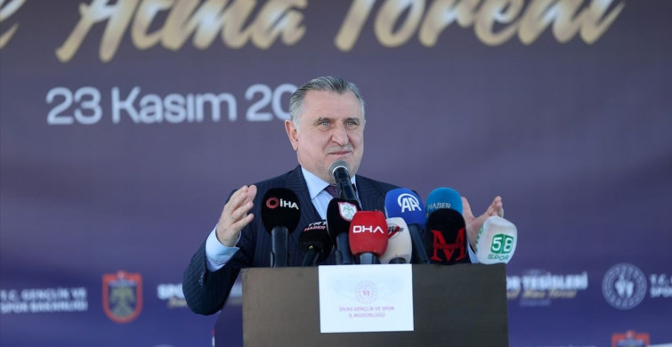 Sivas'ta Yeni Spor Tesislerinin Temeli Atıldı