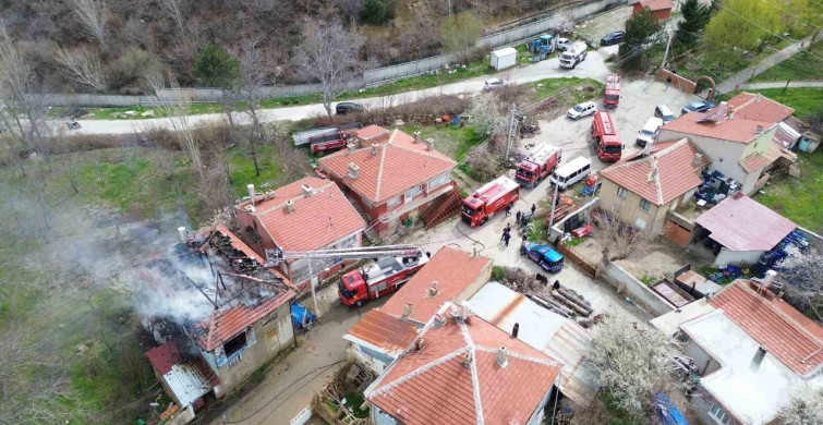 Sobadan Çıkan Yangın, Müstakil Evi Kullanılamaz Hale Getirdi