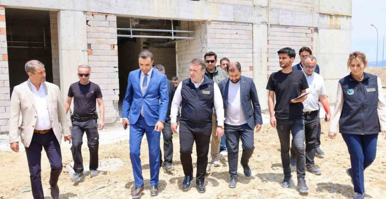 Söğüt Ertuğrulgazi Devlet Hastanesi inşaatı devam ediyor