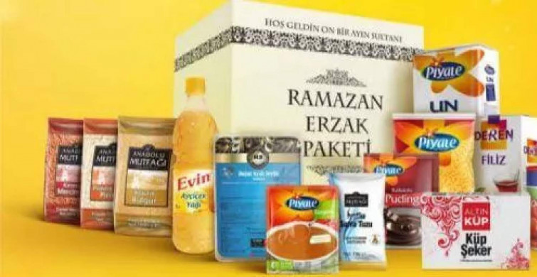 Şok 2022 Ramazan erzak kolisi fiyatları