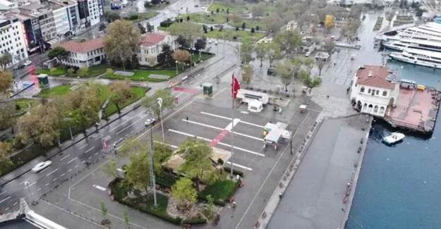Sokağa Çıkma Kısıtlamasının Ardından İstanbul'da Bu Sabah