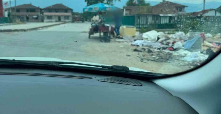 Sokağa evsel atık atan şahsa ceza uygulandı
