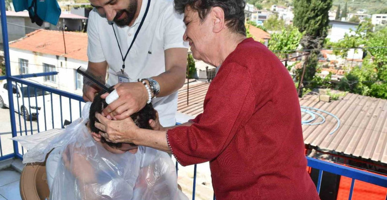 Söke Belediyesi'nden Ücretsiz Evde Bakım Hizmeti