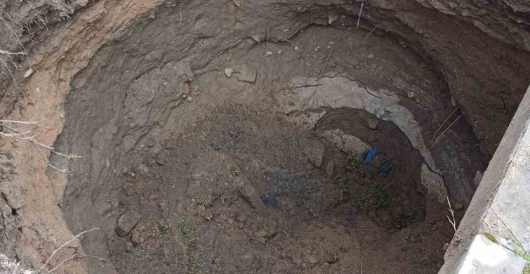 Söke'de Obruk Oluşumu Endişe Yarattı