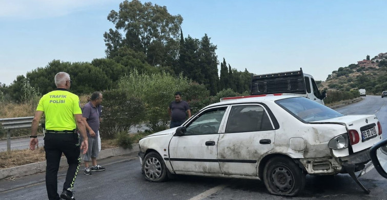 Söke'de trafik kazası: 1 yaralı