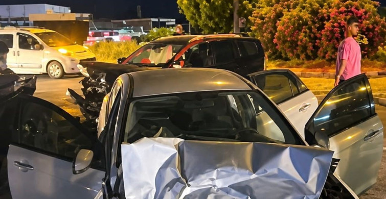 Söke'de Trafik Kazası: Köpeğe Çarpan Otomobil Karşı Şeride Geçti