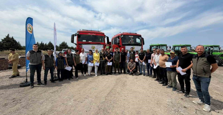SOMA DOĞA SPORLARI KULÜBÜ YANGIN GÖNÜLLÜLERİNE SERTİFİKA VERDİ