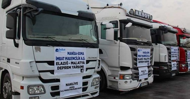 Soma’dan Depremzedelere 20 Bin Ton Kömür Gidecek