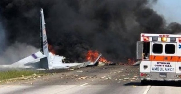 Son Dakika: ABD'de Uçak Düştü